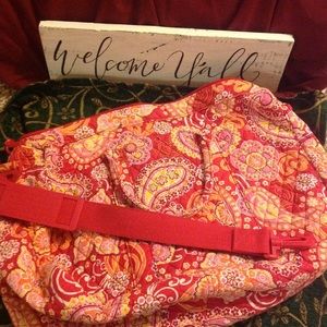 Vera Bradley Large Luggage Tote Raspberry Fizz🎉🌷